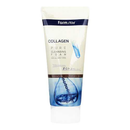 Пенка для умывания FarmStay Collagen Pure Cleansing 180 мл в Эль Дибот