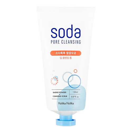 Пенка для умывания Holika Holika Soda Tok Tok Clean Pore Deep Cleansing Foam 150 мл в Эль Дибот