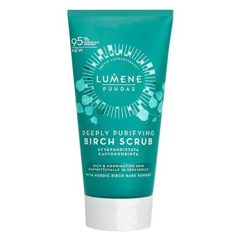 Скраб для лица Lumene Puhdas Deeply Purifying Birch Scrub 75 мл в Эль Дибот