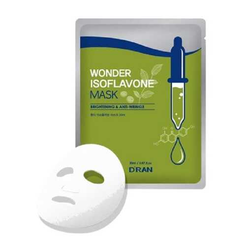 Чудо маска DRAN Wonder Isoflavone Mask с Изофлавонами сои, 1 шт в Эль Дибот