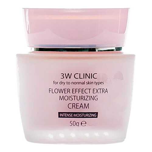Крем для лица 3W Clinic Flower Effect Extra Moisture Cream 50 мл в Эль Дибот