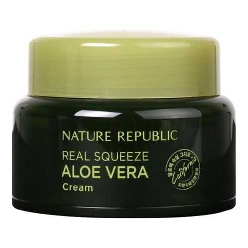 Крем для лица Nature Republic Real Squeeze Aloe Vera Cream 50 мл в Эль Дибот