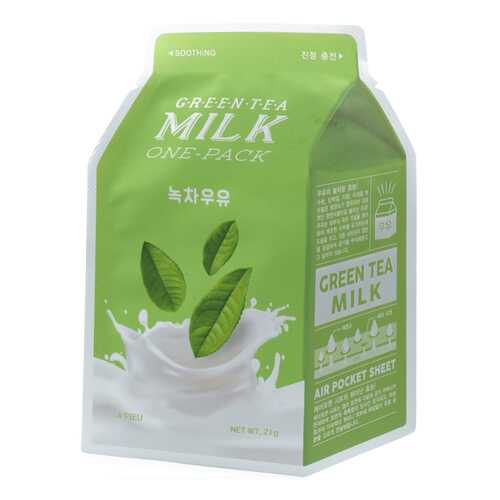 Маска для лица APieu Green Tea Milk One-Pack 21 г в Эль Дибот
