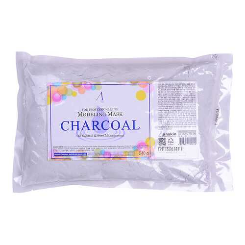 Маска для лица Anskin Charcoal Modeling Mask 240 г в Эль Дибот