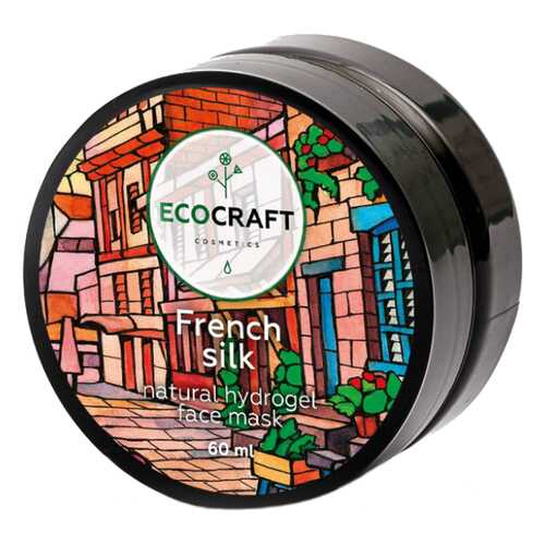 Маска для лица Ecocraft Natural Hydrogel Face Mask French silk 60 мл в Эль Дибот