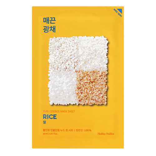 Маска для лица Holika Holika Pure essence Mask Sheet Rice 20 мл в Эль Дибот