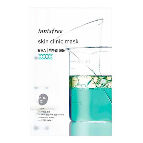 Маска для лица Innisfree Its Real Squeeze Mask - BHA 20 г в Эль Дибот