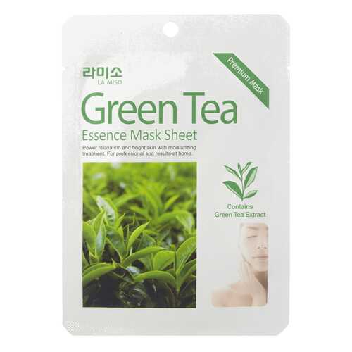 Маска для лица La Miso Green Tea Essence Mask Sheet в Эль Дибот