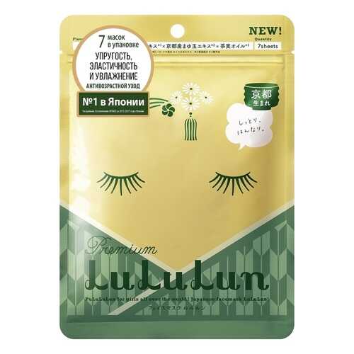 Маска для лица LuLuLun Premium Face Mask Tea Flower, 7 шт х 130 г в Эль Дибот