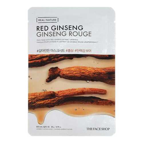 Маска для лица The Face Shop Real Nature Red Ginseng Face Mask 20 г в Эль Дибот