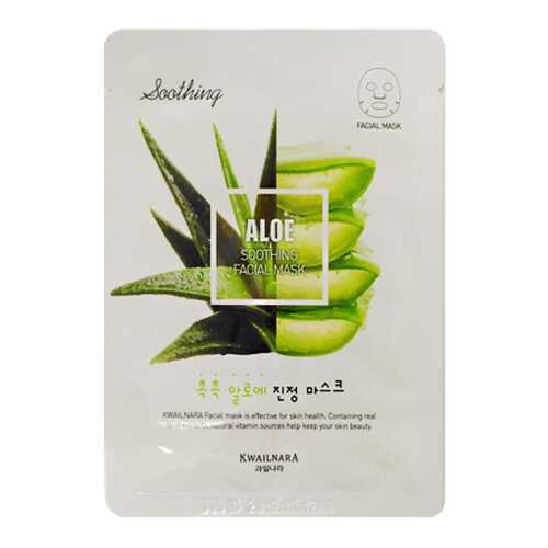 Маска для лица Welcos Kwailnara Aloe Soothing Facial Mask в Эль Дибот