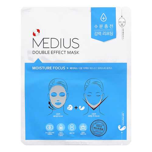 Маска MEDIUS Double Effect Mask Moisure Focus 1 шт. в Эль Дибот