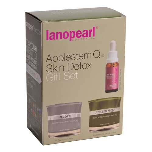 Набор косметики для лица Lanopearl Applestem Q10 Skin Detox Gift Set в Эль Дибот