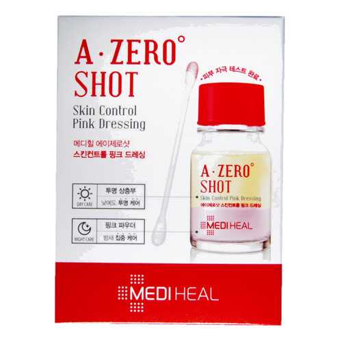 Сыворотка от прыщей MEDIHEAL A-ZERO SHOT Skin Control Pink Dressing, 13 г + ватные палочки в Эль Дибот