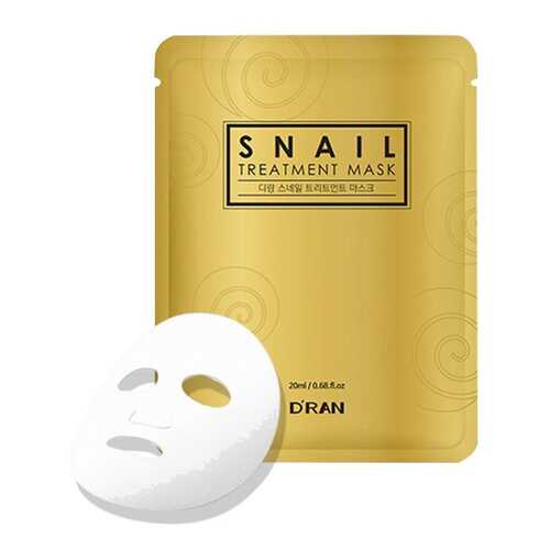 Улиточная маска DRAN New Snail Treatment Mask 1 шт в Эль Дибот