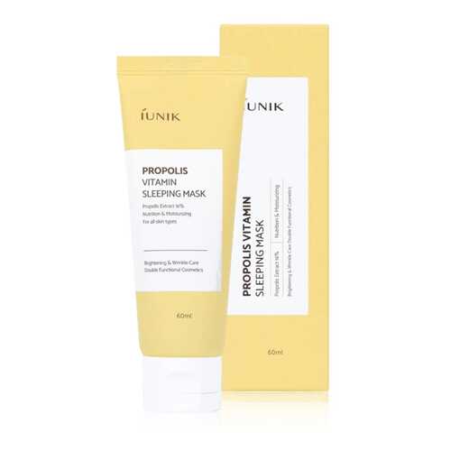 Витаминная ночная маска iUNIK Propolis Vitamin Sleeping Mask с прополисом в Эль Дибот
