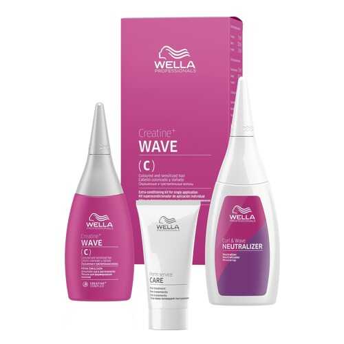 Набор средств для волос Wella Professionals Creatine+ Wave (C) 30 мл + 75 мл + 100 мл в Эль Дибот