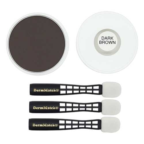 Камуфлирующая пудра DermMatch Dark Brown (темно-коричневый) 40 г в Эль Дибот