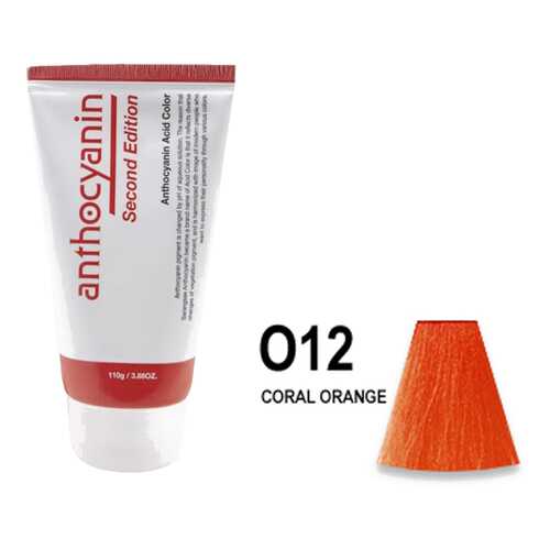 Краска для волос ANTHOCYANIN 110 O12 - Coral Orange в Эль Дибот