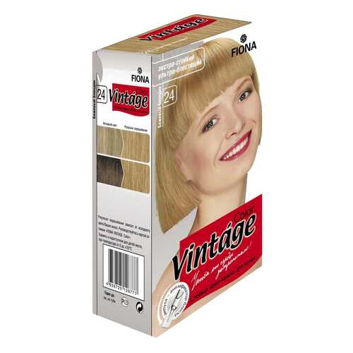 Краска для волос FIONA Vintage Color 24 Бежевый блондин 50 г в Эль Дибот