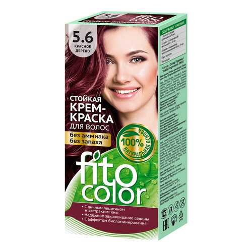 Краска для волос Фитокосметик FitoColor 5.6 Красное дерево 115 мл в Эль Дибот