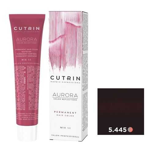 Крем-краска AURORA PERMANENT CUTRIN 5.445 клюква 60 мл в Эль Дибот