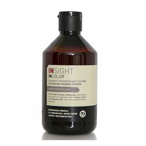 Пигмент INSIGHT Incolor Rich silver насыщенный серебряный 250 мл в Эль Дибот
