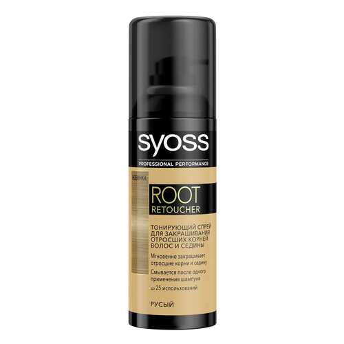 Тонирующий спрей Syoss Root Retoucher Русый 120 мл в Эль Дибот