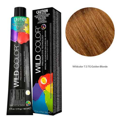 Wildcolor - Стойкая крем-краска Permanent Hair Color 7.3 7G Золотой блонд 180 мл в Эль Дибот