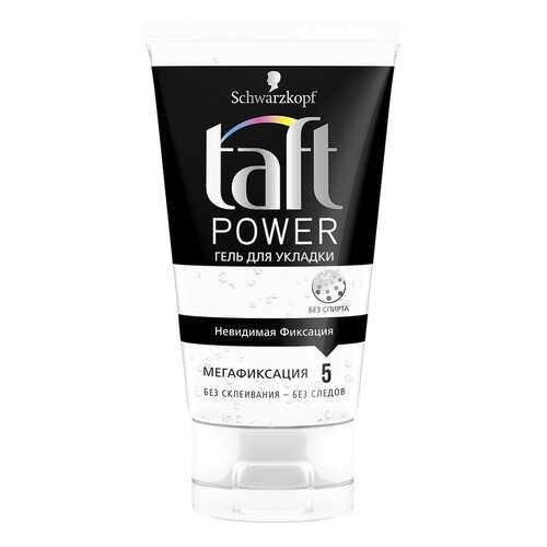 Гель для укладки волос Taft Power Невидимая фиксация мегафиксация 150 мл в Эль Дибот