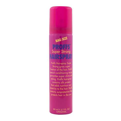 Лак для волос Proffs Super Strong Hairspray 80 мл в Эль Дибот