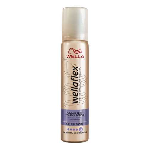 Лак для волос Wella Wellaflex Объем для тонких волос 75 мл в Эль Дибот