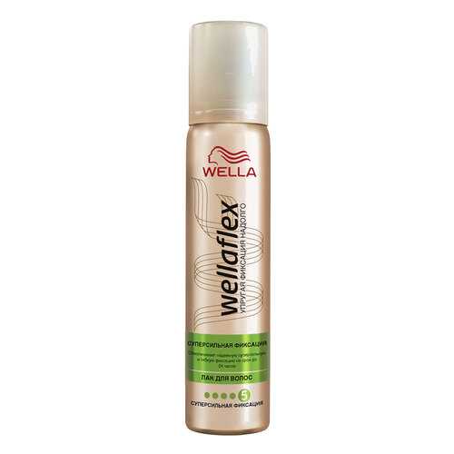 Лак для волос Wella Wellaflex Суперсильная фиксация 75 мл в Эль Дибот