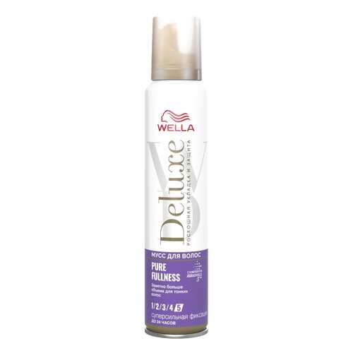 Мусс для волос Wella Deluxe Pure Fullness суперсильная фиксация 200 мл в Эль Дибот