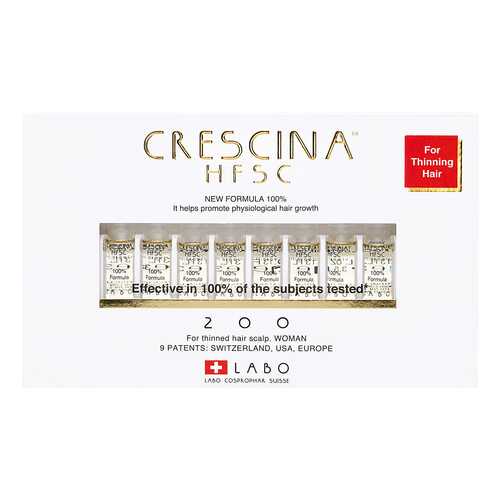 Ампулы для волос Crescina 200 для стимулирования роста волос для женщин №10 в Эль Дибот