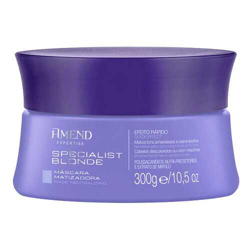 Маска для волос Amend Mask Neutralizing Specialist Blond 300 мл в Эль Дибот