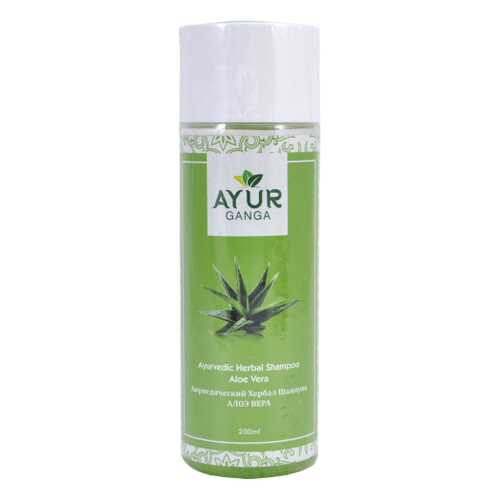 Шампунь АЛОЭ ВЕРА (Ayurvedic Herbal Shampoo ALOE VERA) AYUR GANGA, 200мл в Эль Дибот