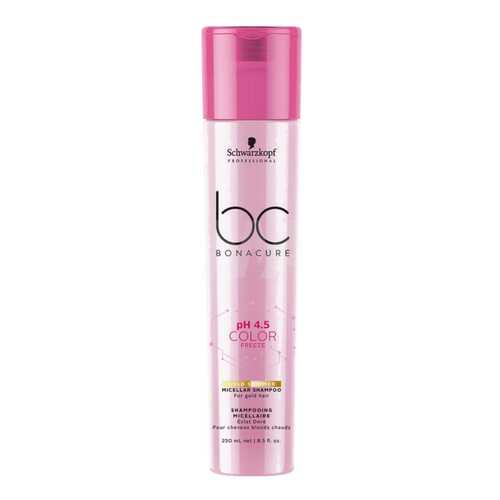 Шампунь Schwarzkopf BC Bonacure pH 4,5 Color Freeze с золотистым оттенком 250 мл в Эль Дибот