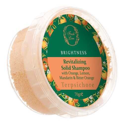 Твердый шампунь FRESH LINE Terpsichore Revitalizing Solid Shampoo, белый в Эль Дибот